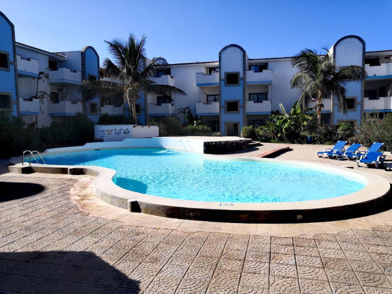 Sal Service Blu Moradias Residence With Pool Santa María Exterior foto